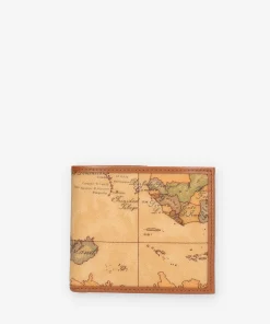 Alviero Martini Prima Classe Portafogli da uomo cuoio e Geo Classic