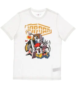 Maglietta Uomo Sport Dna Gfx Crew White/pollen/chile Red