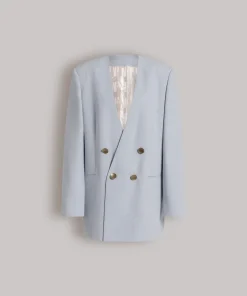 Giacca doppiopetto in tweed